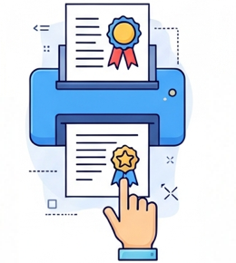 Download certificate
