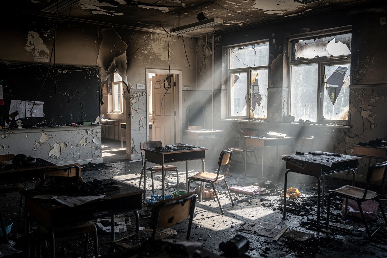 The Wider Impact of a School Fire